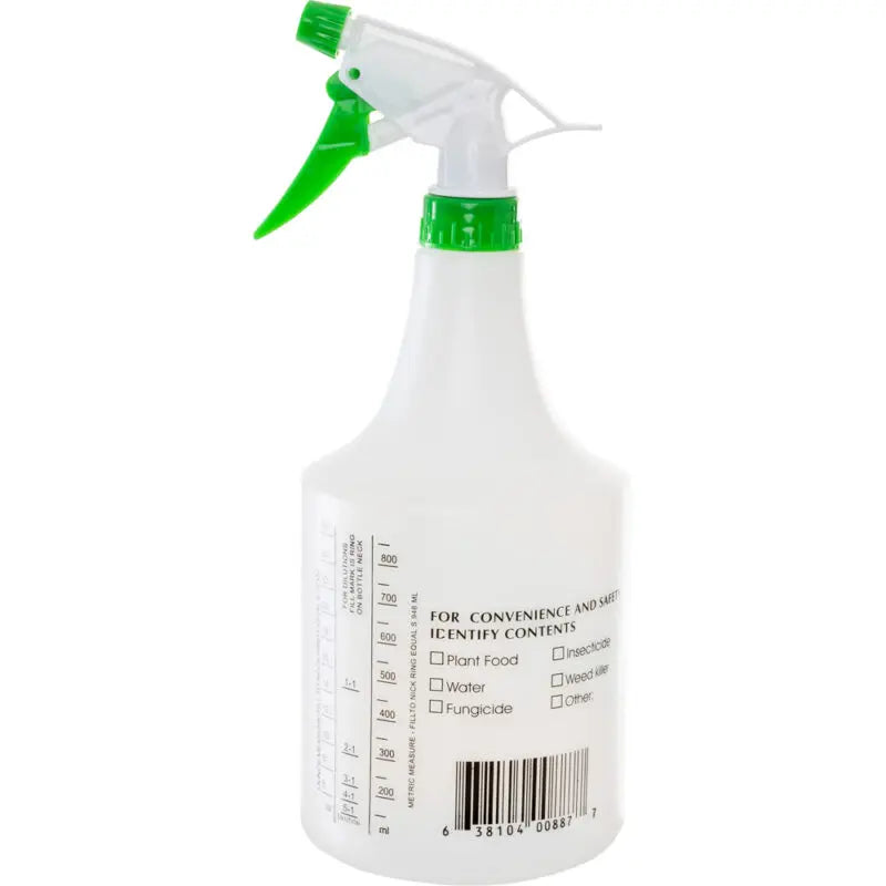 Hydrofarm Plastic Sprayer, 1 qt